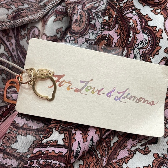 FOR LOVE & LEMONS Georgi Paisley Jumpsuit - Picture 13 of 13